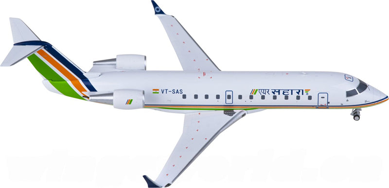 NG Models Air Sahara for Bombardier CRJ200ER for VT-SAS 1:200 Aircraft Pre-built Model