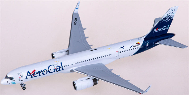 NG Models AeroGal Boeing 757-200 HC-CIY 1:400 Diecast Model view 2