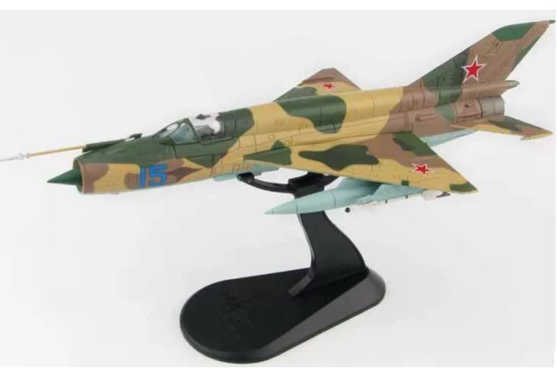 HOBBY MASTER MIG-21MT Blue 15, Dolgoye Ledovo, Russia, 1970s 1/72 Aircraft Pre-built Model