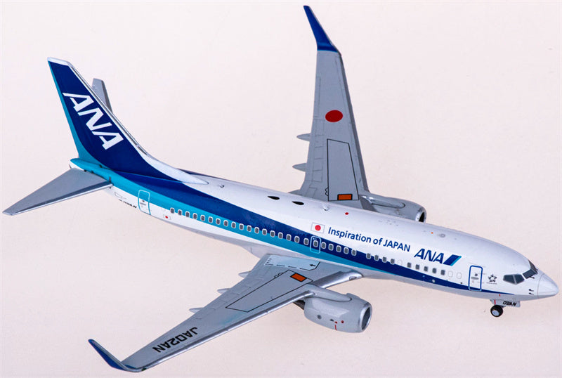 NG Models ANA Boeing 737-700 JA02AN 1:400 Diecast Model view 3