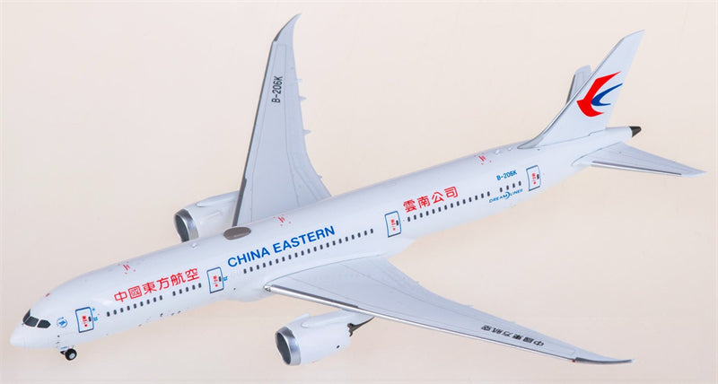 NG Models China Eastern Airlines for Boeing 787-9 Dreamliner B-206K 1:400 Airplane Pre-built  Airliner Model Display