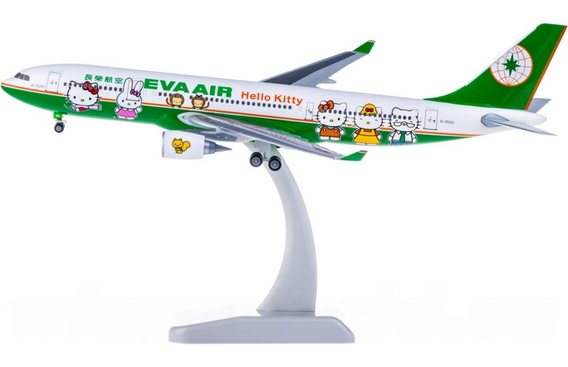 Hogan EVA Air Airbus A330-200 B-16303 1:200 Aircraft PLUG-IN  Airliner Model Display
