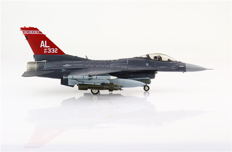 HOBBY MASTER F-16C Fighting Falcon 87-0332 100th FS 187th FW Alabama ANG 2021 1/72 Aircraft Pre-built Model