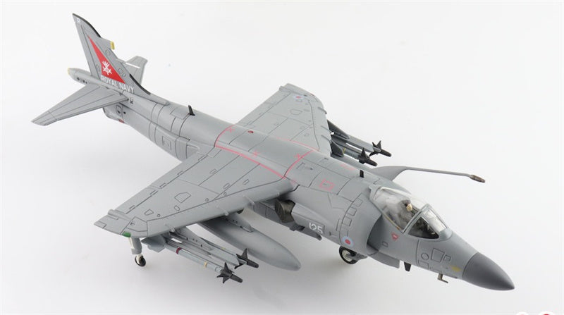 HOBBY MASTER Sea Harrier FA.2 ZH804 Royal Navy Fairford 2002 (w/ Sea Eagle missiles) 1:72 Aircraft Pre-built Model