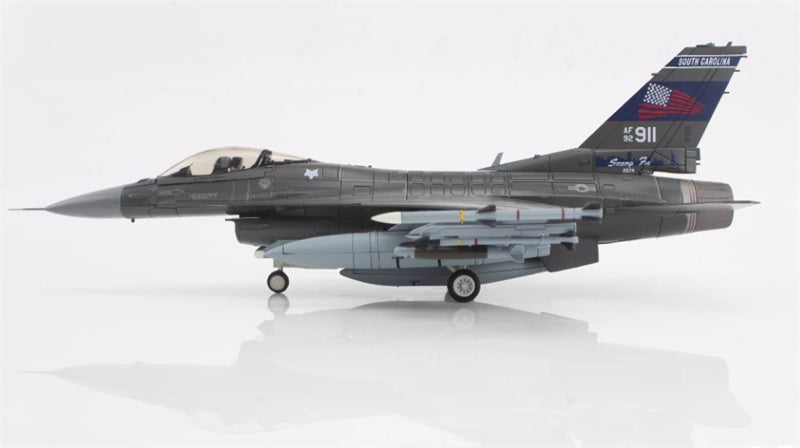 HOBBY MASTER F-16C Fighting Falcon 92-3911 157th FS South Carolina ANG Sept 2020 1:72 Airplane Pre-built Model