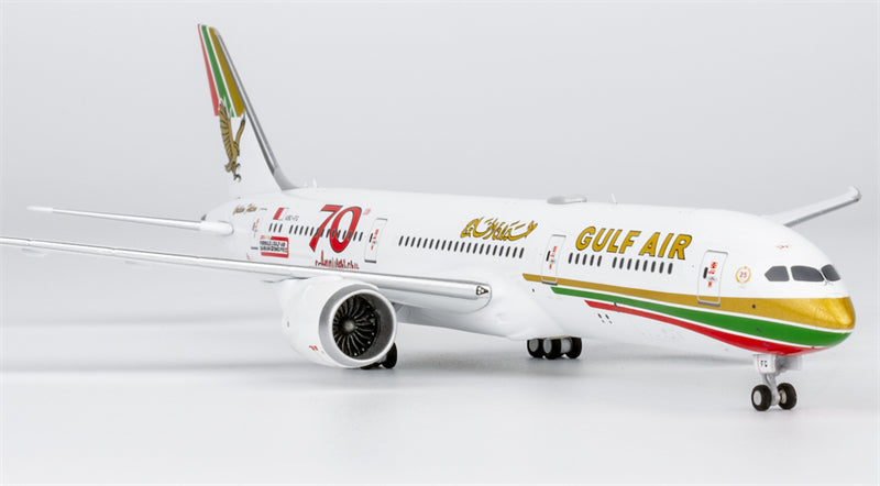 NG Models 1:400 Gulf Air Boeing 787-9 Dreamliner A9C-FG  DIECAST Model