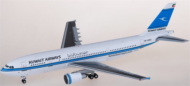 JC Wings Kuwait Airways for Airbus A300-600R 9K-AMD 1:200 Airplane Pre-built Airliner Model Display