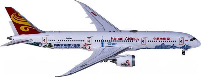 JC Wings Hainan Airlines Boeing 787-9 B-1540 1:400 Diecast Model view 3