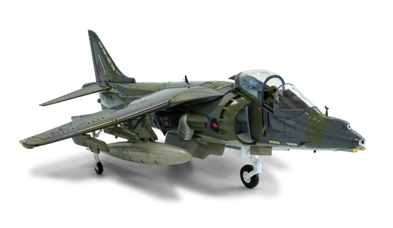 CORGI BAe Harrier GR9A ZG506/P77 Cottesmore Wing RAF Cottesmore Final Flight Retirement scheme December 15 2010 1:48 Airplane Pre-built Model