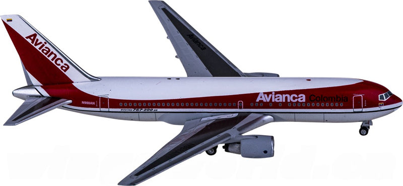 AeroClassics Avianca Boeing 767-200 N988AN 1:400 Diecast Model view 1