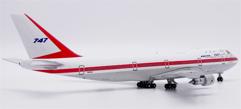 JC Wings 1:400 Boeing 747-100 N7470 w/ GSE Set DIECAST Model
