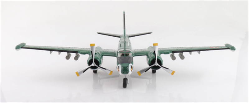 HOBBY MASTER B-26K Counter Invader 64-17649 Congolese Air Force Brazzaville 1965 (with 4 x LAU rocket launchers) 1/72 Aircraft Pre-built Model