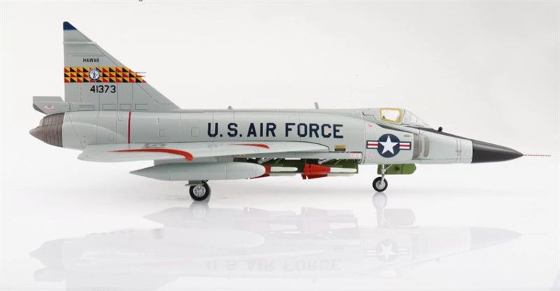 HOBBY MASTER F-102A Delta Dagger 54-1373 199th FIS Hawaii ANG 1960s (case X wing) 1:72 Airplane Pre-built Model