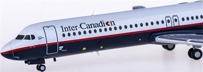 JC Wings Inter Canadian Fokker 100 C-FICP 1:200 Diecast Model view 2