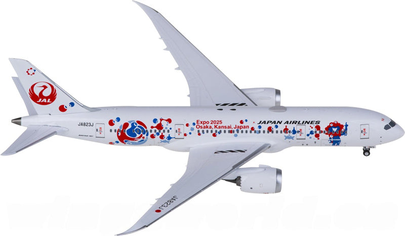 NG Models Japan Airlines Boeing 787-8 Dreamliner JA823J 1:400 Diecast Model view 4