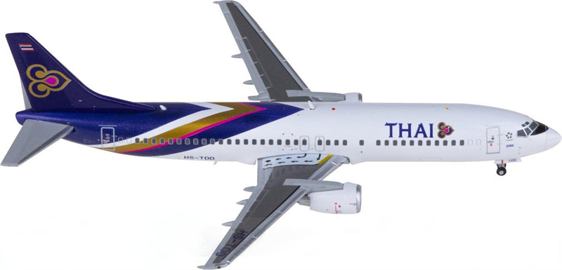 JC Wings Thai Airways Boeing 737-400 HS-TDD 1:400 Diecast Model view 1