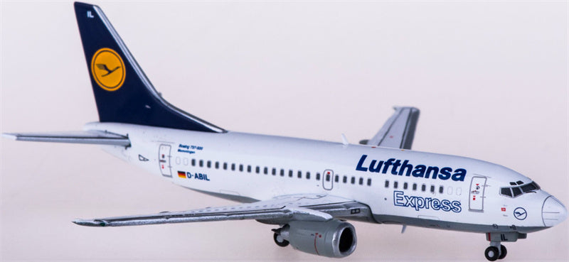 JC Wings Lufthansa Express Boeing 737-500 D-ABIL 1:400 Diecast Model view 1