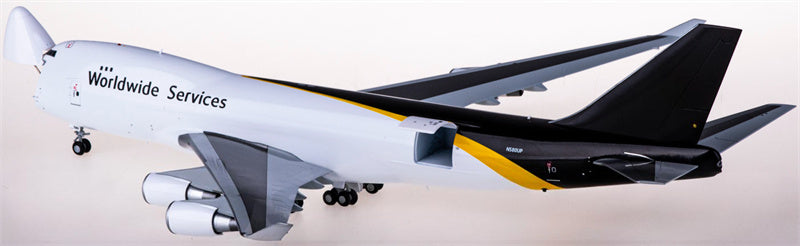 Geminijets UPS Boeing 747-400F N580UP Interactive Series 1:200 Diecast Model view 4
