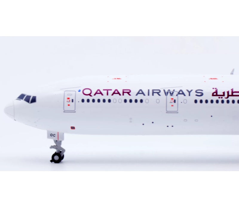 JC Wings 1:400 Qatar Airways B777-300ER A7-BOC Flaps down DIECAST Model