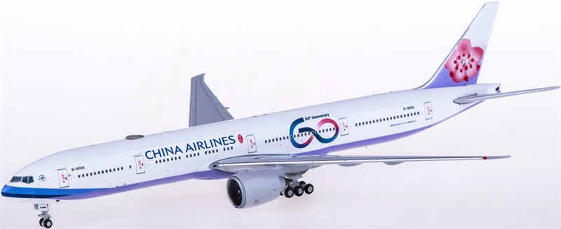 JC Wings China Airlines Boeing 777-300ER B-18006 60th Anniversary 1:400 Diecast Model view 4