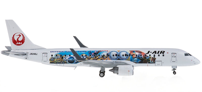 JC Wings 1:400 Japan Airlines Embraer ERJ-190 JA248J  DIECAST Model