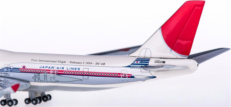 Hogan Japan Airlines Boeing 747-400 JA8906 1:500 ABS Model view 4