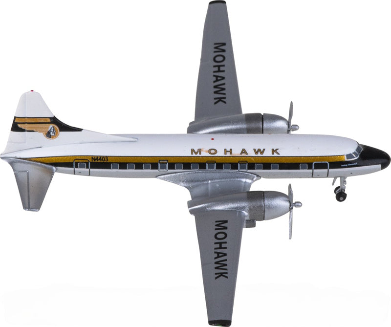 AeroClassics Mohawk Airlines Convair CV-440 N4403 1:400 Diecast Model view 1