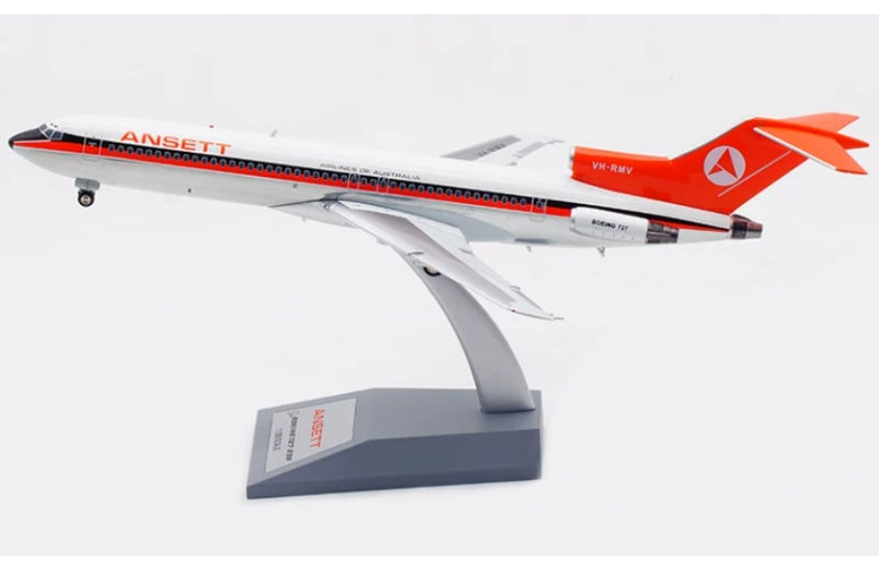 INFLIGHT 1:200 Ansett Airlines B727-200 VH-RMV  DIECAST Model