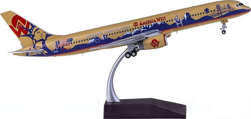 Geminijets America West Airlines Boeing 757-200 N902AW Teamwork Coast to 1:200 Diecast Model view 2