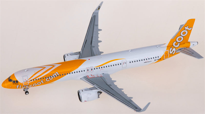 JC Wings Scoot Airbus A321neo 9V-NCB 1:400 Diecast Model view 3