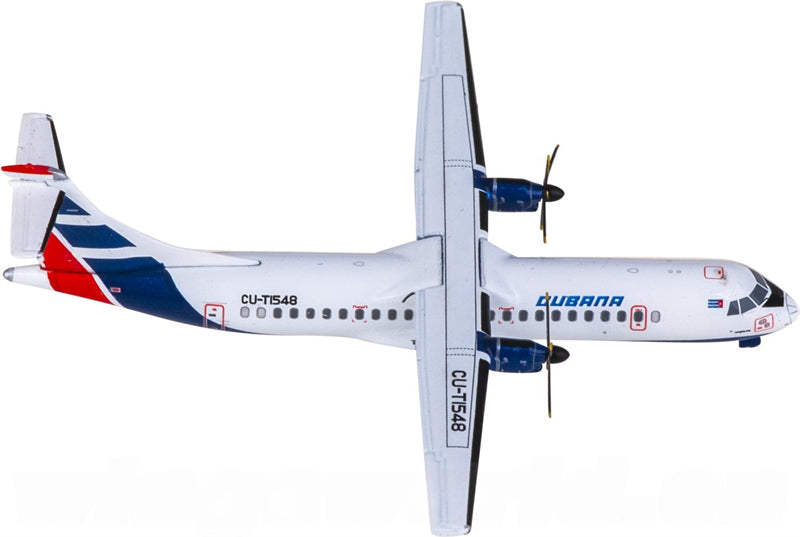Geminijets 1:400 Cubana ATR-72-200 CU-T1548 Diecast Model view 3