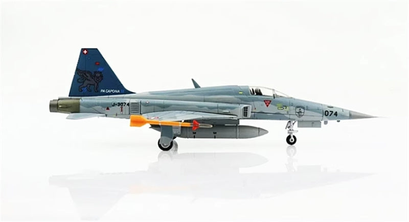 Hobby Master F-5E PA CAPONA J-3074 Swiss Air Force 2017 1:72 Airplane Pre-built Model