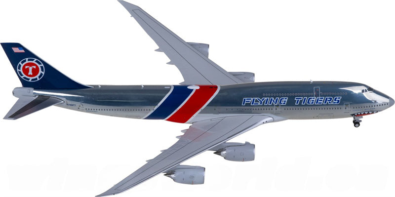 JC Wings Flying Tigers Boeing 747-8 N748FT 1:400 Diecast Model view 1