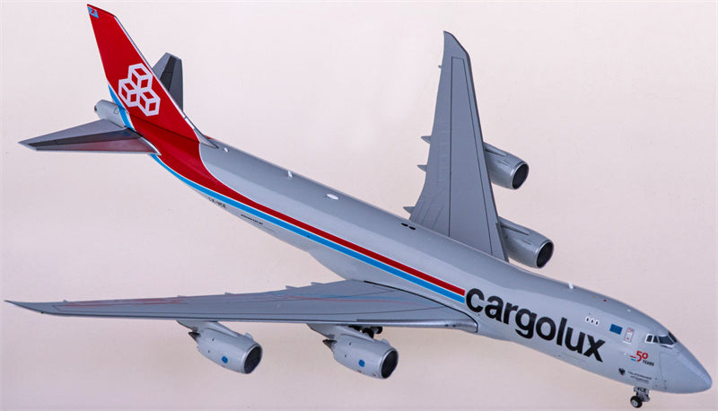 JC Wings Cargolux Boeing 747-8F LX-VCE 1:400 Diecast Model view 2