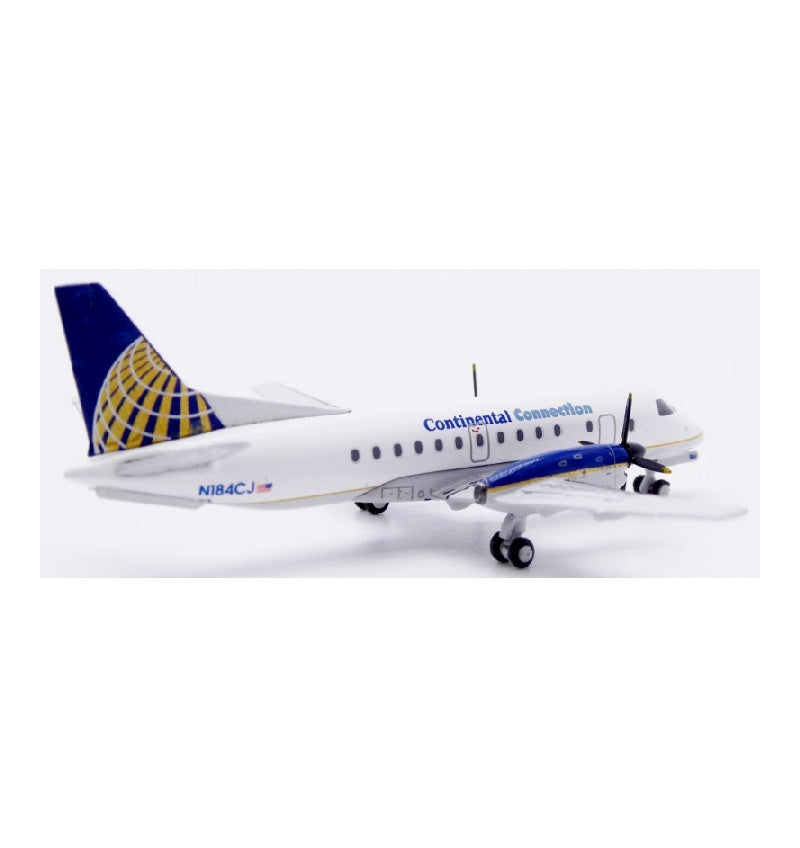 JC Wings 1:400 Continental Airlines Saab 340 N184CJ  DIECAST Model