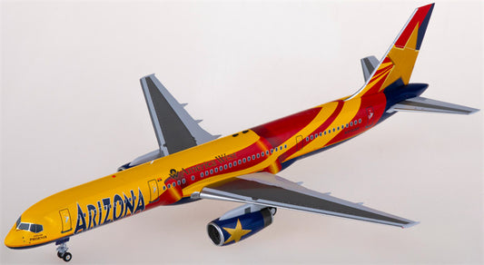 NG Models America West Airlines for Boeing 757-200 N916AW 1:200 Airplane Pre-built  Airliner Model Display