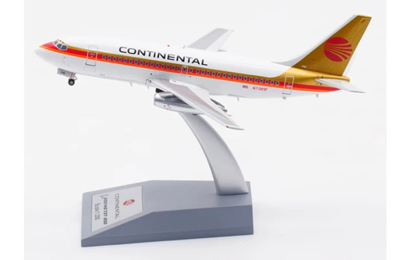 Inflight 1:200 Continental Airlines B737-200 N7389F  DIECAST Model