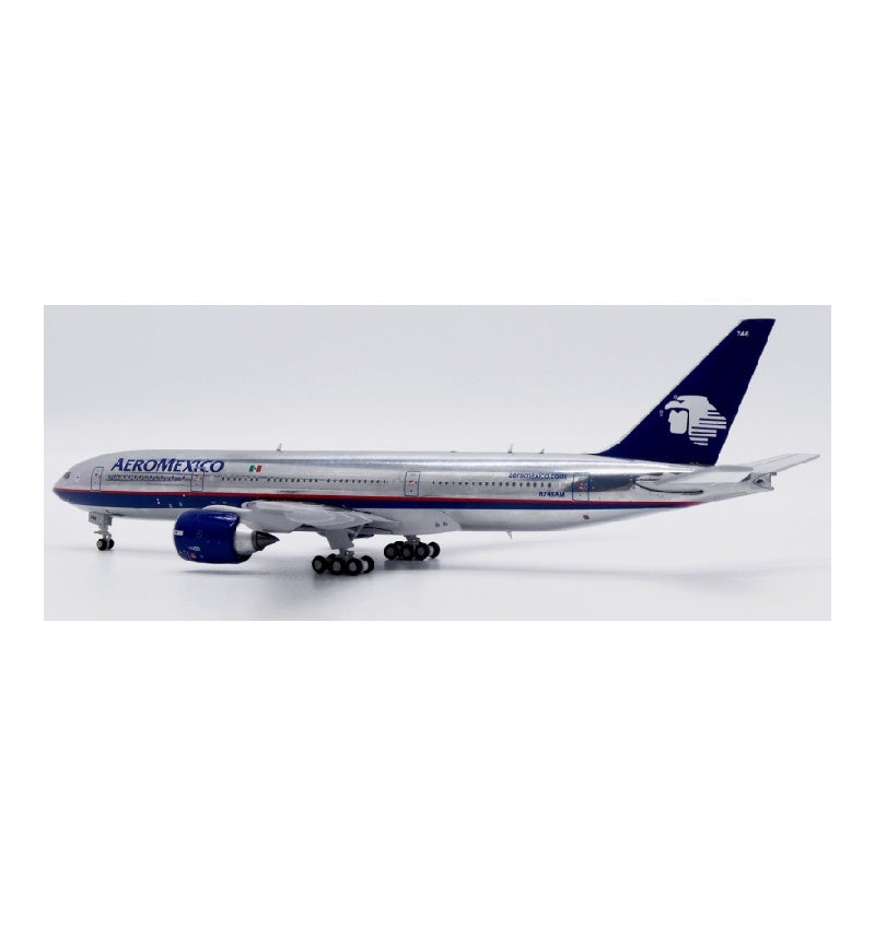 JC Wings 1:400 Aeromexico Boeing 777-200 N746AM  DIECAST Model