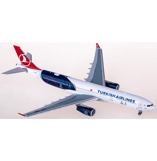 NG Models Turkish Airlines Airbus A330-300 TC-JNM 1:400 Aircraft Pre-built  Airliner Model Display