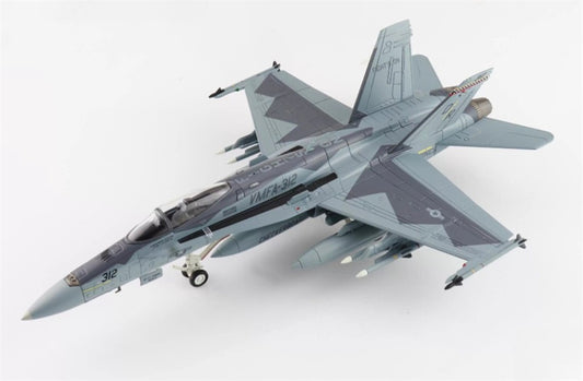 HOBBY MASTER F/A-18C Hornet 165227 VMFA-312 MCAS Iwakuni Yamaguchi 2022 1:72 Airplane Pre-built Model