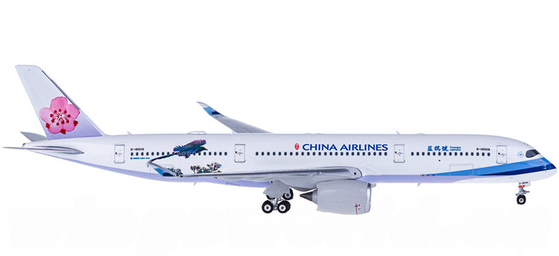 Phoenix China Airlines Airbus A350-900 B-18908 Urocissa Caerulea 1:400 Diecast Model view 2