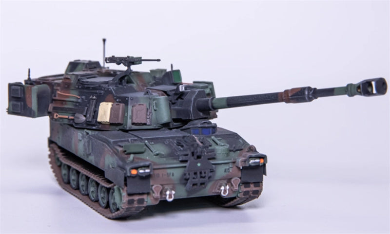 T-MODEL US M109A7 self-propelled howitzer 155mm cannon NATO Color 1:72 Tank Pre-built Model
