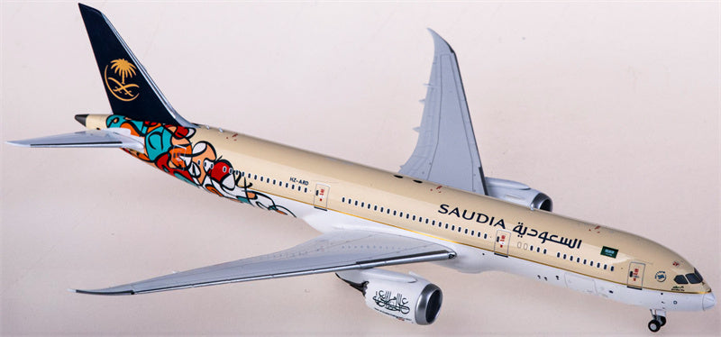 NG models Saudia Boeing 787-9 HZ-ARD 1:400 Diecast Model view 1