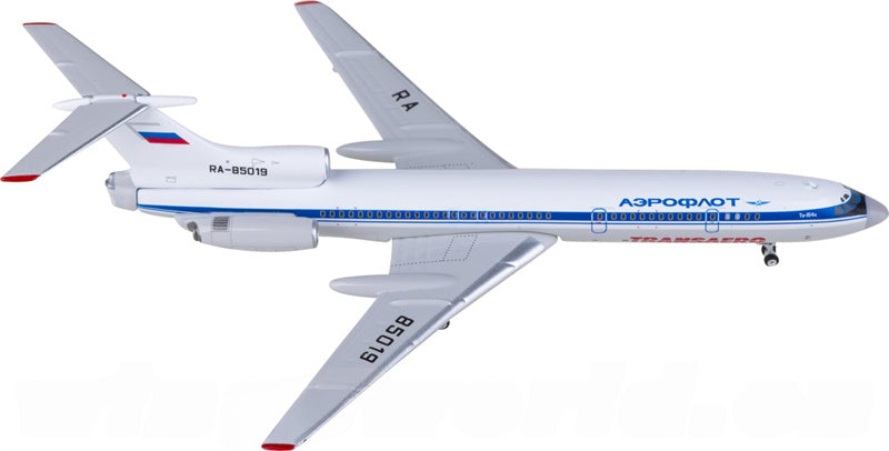 Phoenix Aeroflot for Tupolev TU-154S RA-85019 1:400 Airplane Pre-built  Airliner Model Display
