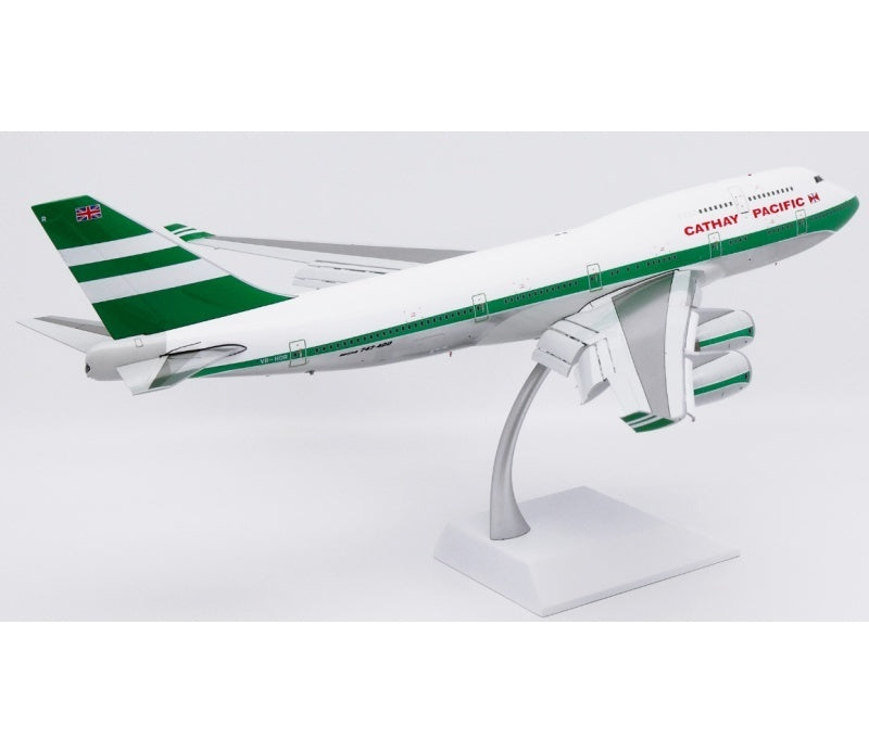 JC Wings 1:200 Cathay Pacific Airways B747-400 VR-HOR Flaps down DIECAST Model