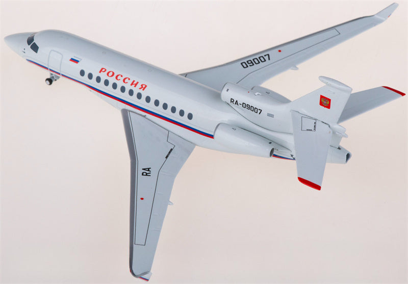 NG Models POCCNR Dassault Falcon 7X RA-09007 1:200 Diecast Model view 4
