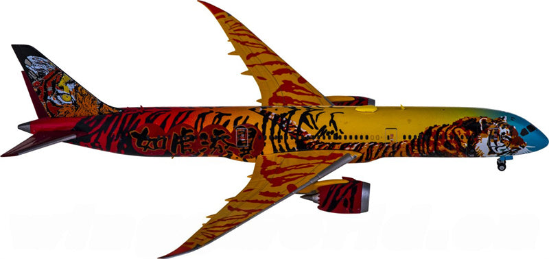 JC Wings Boeing 787-9 Year of Tiger Livery 1:400 Diecast Model view 2