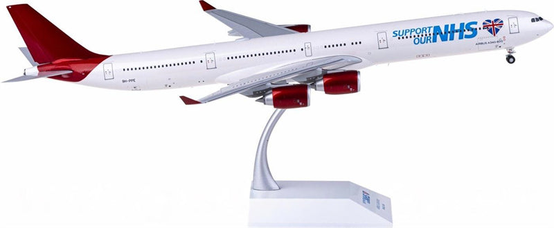 JC Wings Maleth Aero Airbus A340-600 9H-PPE 1:200 Diecast Model view 2