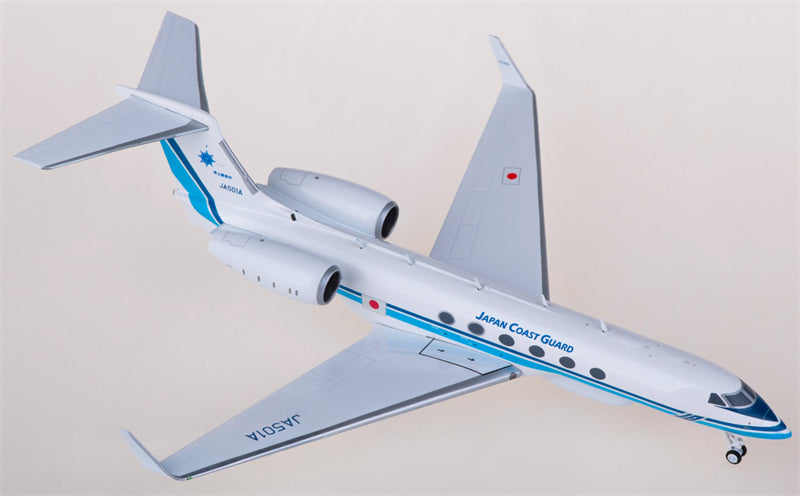 JC Wings Japan Coast Guard Gulfstream G-V JA501A 1:200 Diecast Model view 1