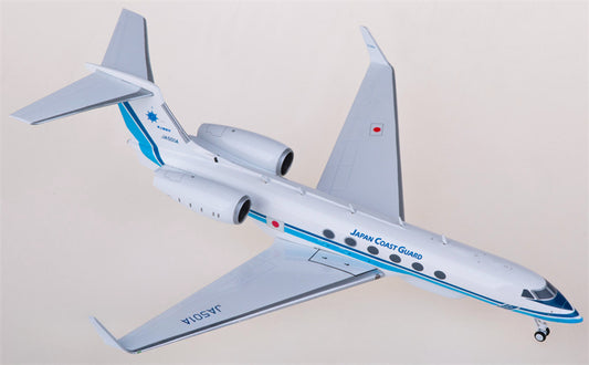 JC Wings Japan Coast Guard for Gulfstream G-V JA501A 1:200 Airplane Pre-built Airliner Model Display